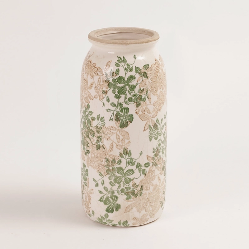 JARRÓN DECORATIVO RIPLEY HOME AMELIE VINTAGE CON ASAS - 2