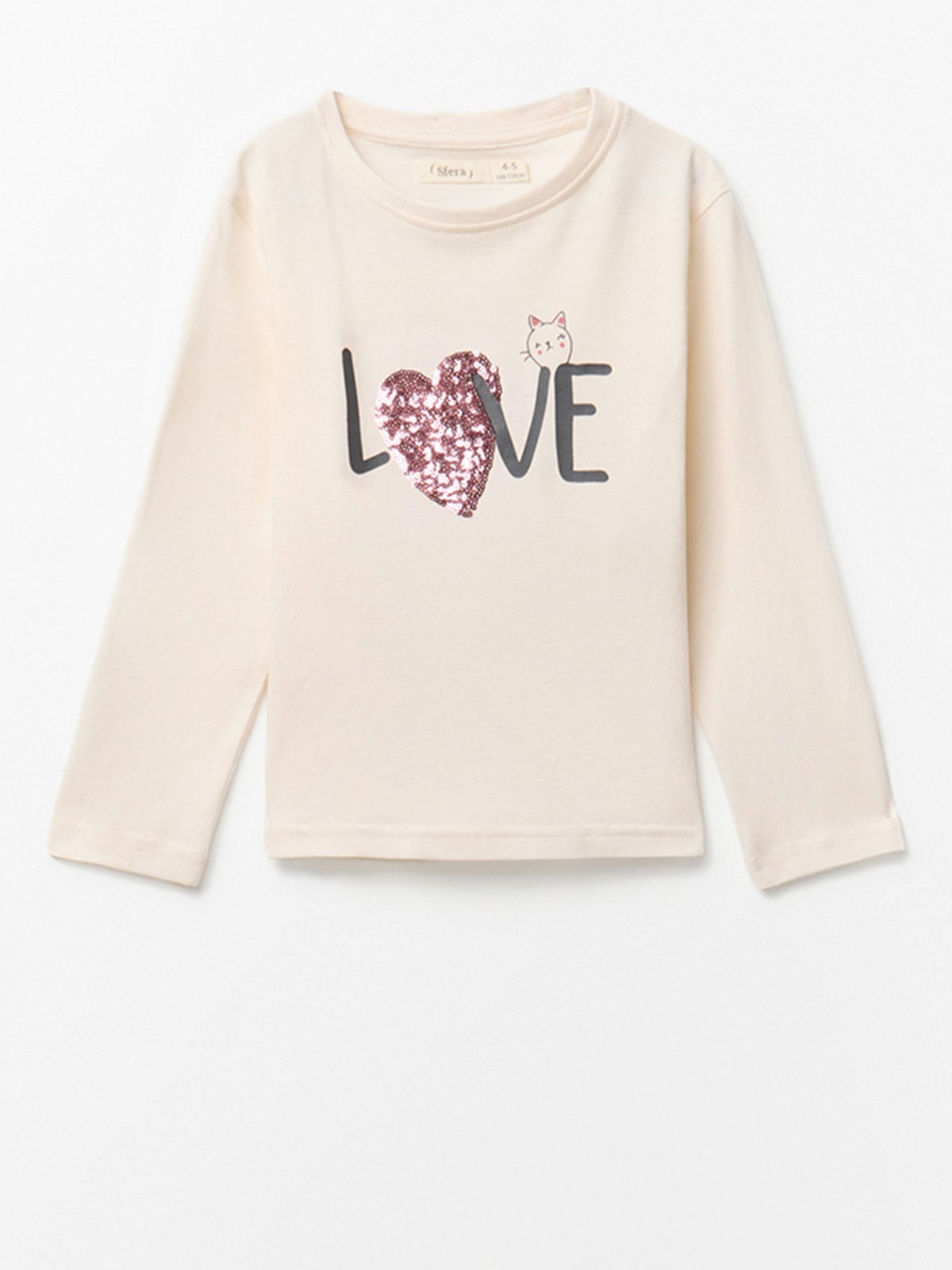 SFERA POLERA NIÑA SFERA ALGODÓN MANGA LARGA
