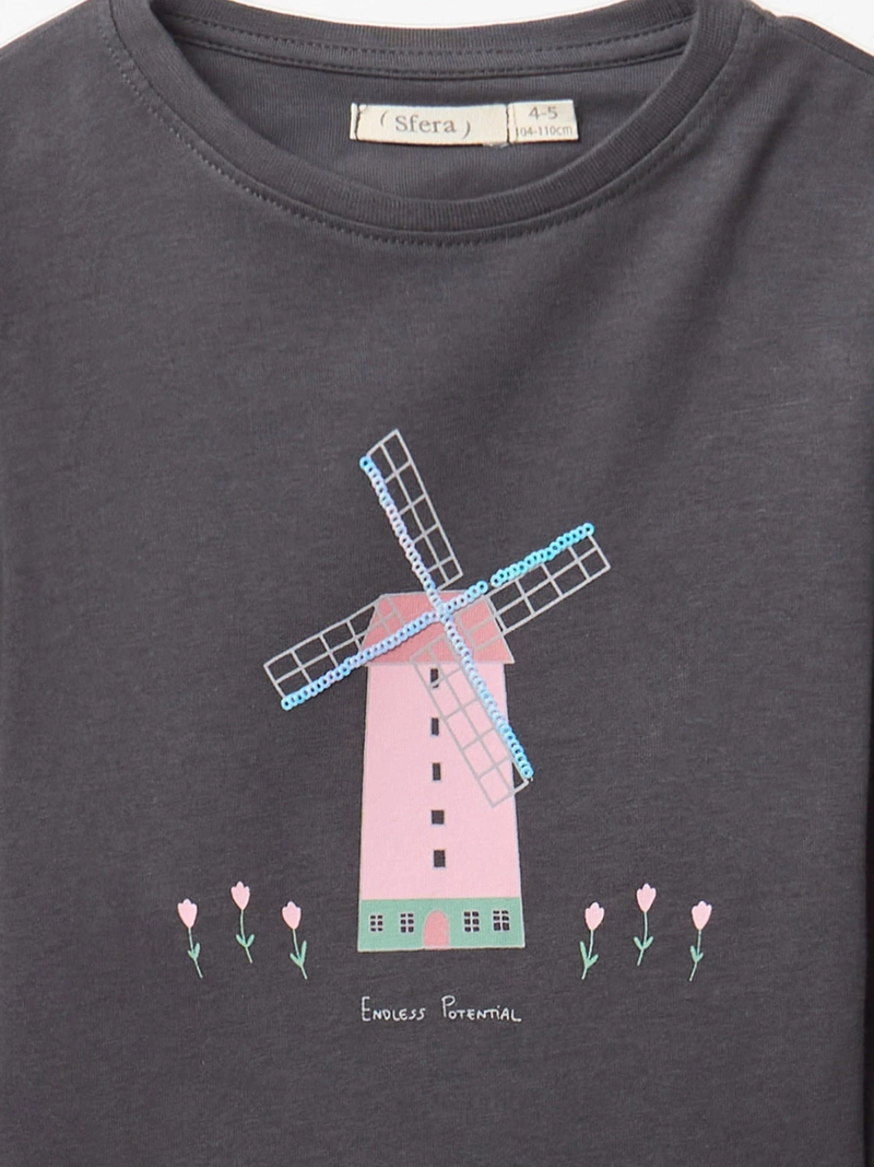 POLERA NIÑA SFERA ALGODÓN - 2
