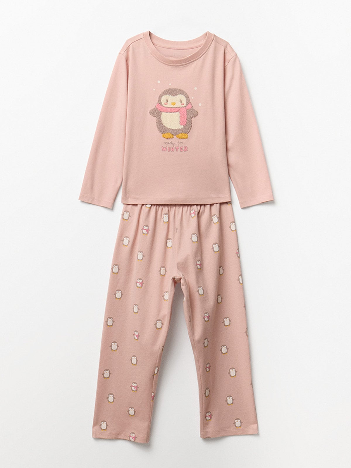 PIJAMA NIÑA SFERA ALGODÓN LARGO - 1