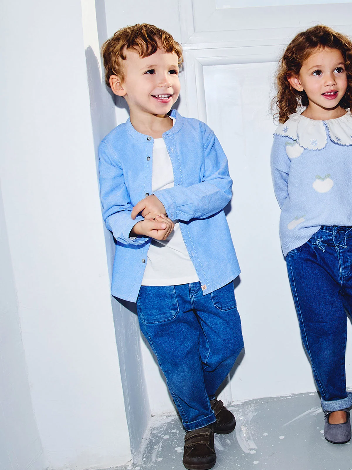 JEANS NIÑO SFERA JOGGER ALGODÓN - 1
