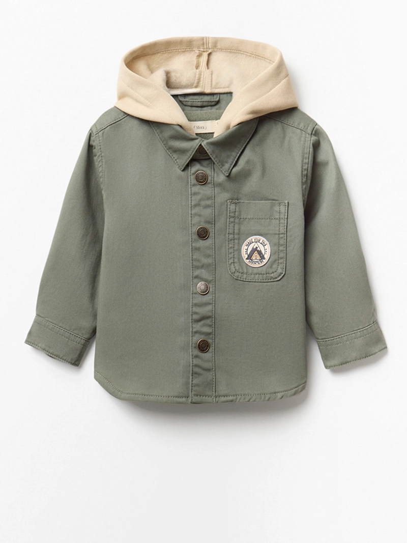 SOBRECAMISA NIÑO SFERA ALGODÓN MANGA LARGA - 4