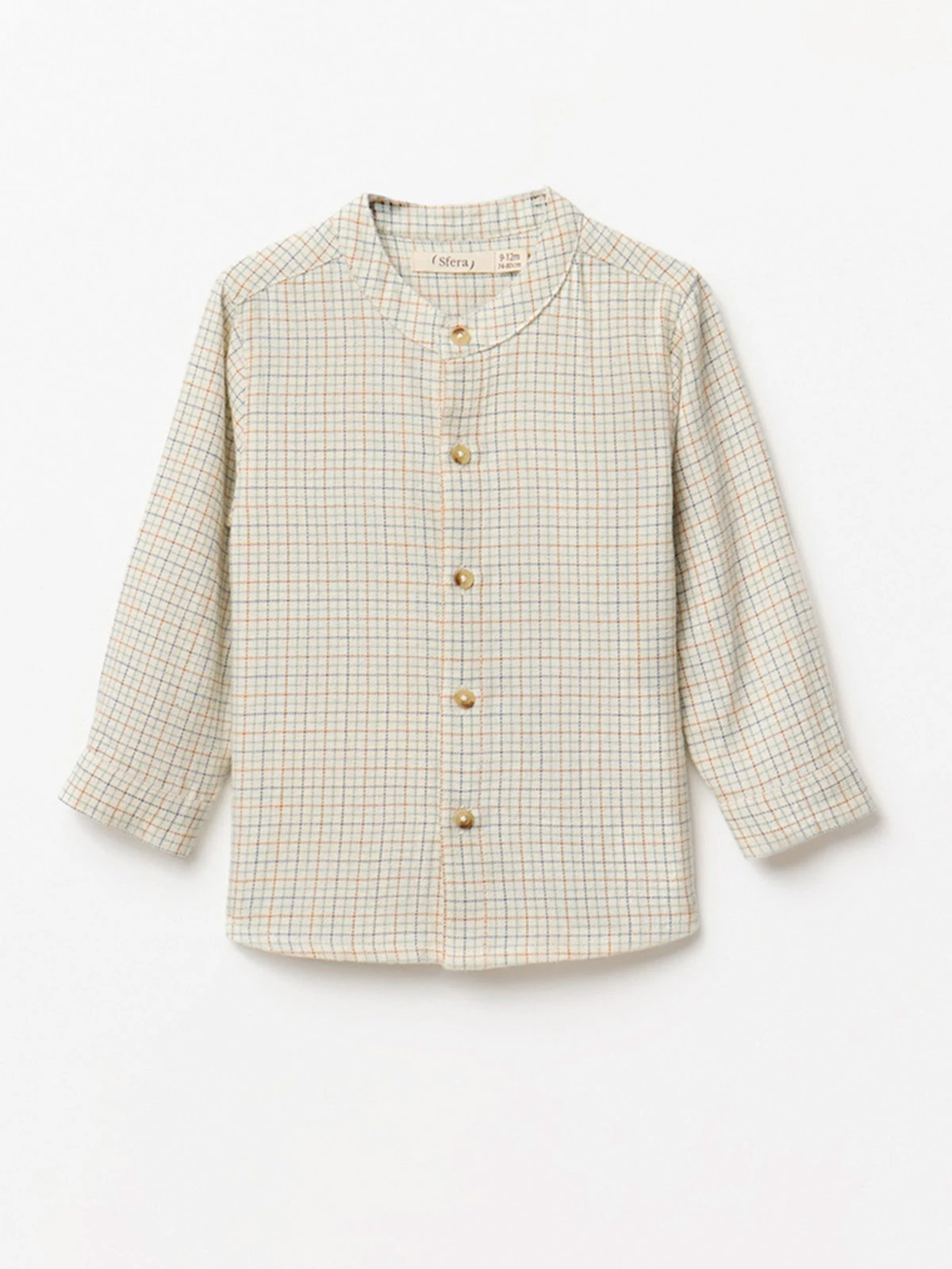 CAMISA NIÑO SFERA ALGODÓN MANGA LARGA - 3