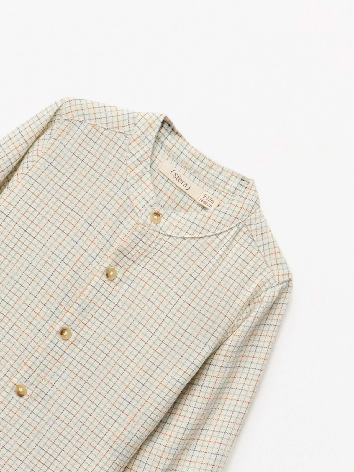 CAMISA NIÑO SFERA ALGODÓN MANGA LARGA - 4