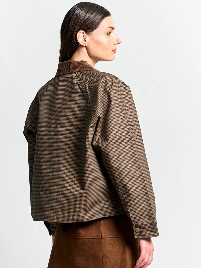CHAQUETA MUJER MARQUIS ALGODÓN CUELLO COTELÉ - 2