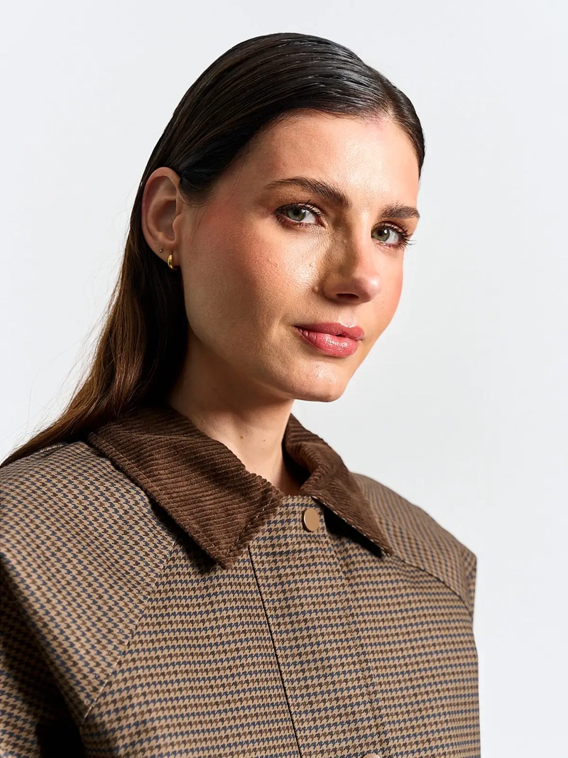 CHAQUETA MUJER MARQUIS ALGODÓN CUELLO COTELÉ - 3