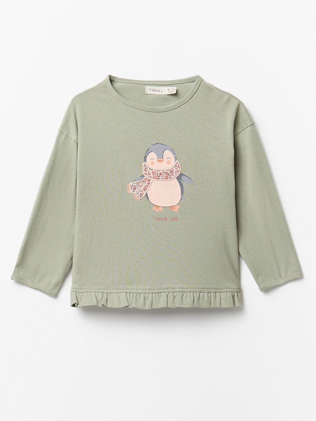 POLERA NIÑA SFERA ALGODÓN MANGA LARGA - 1