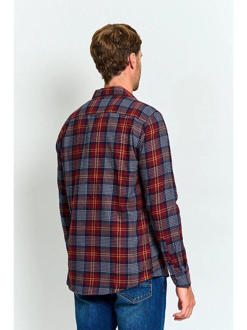 CAMISA HOMBRE REGATTA ALGODÓN MANGA LARGA FRANELA - 2