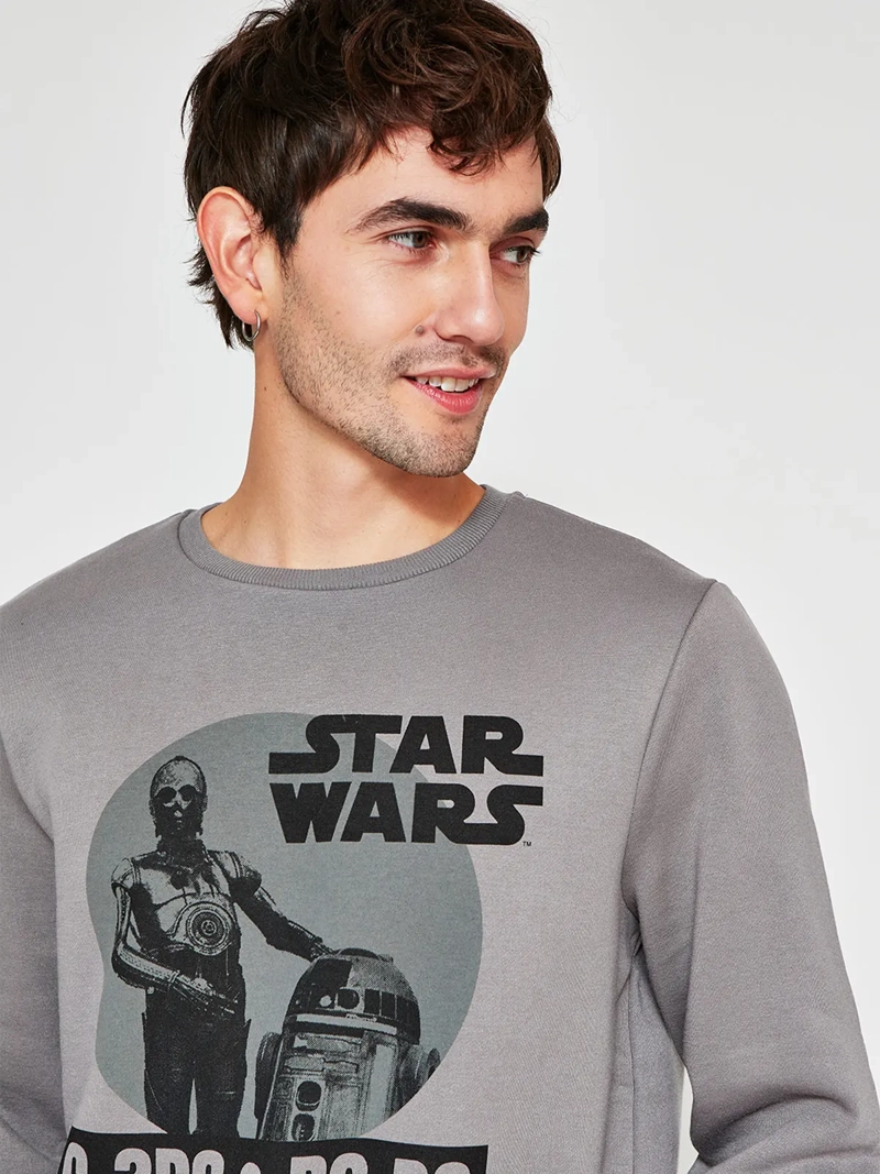 POLERÓN HOMBRE KENNETH STEVENS ALGODÓN STAR WARS - 3