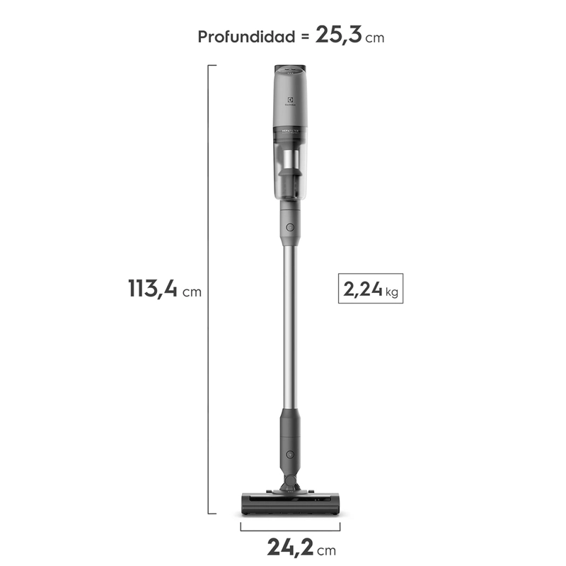 ASPIRADORA VERTICAL ELECTROLUX INALÁMBRICA PTEC100 - 2