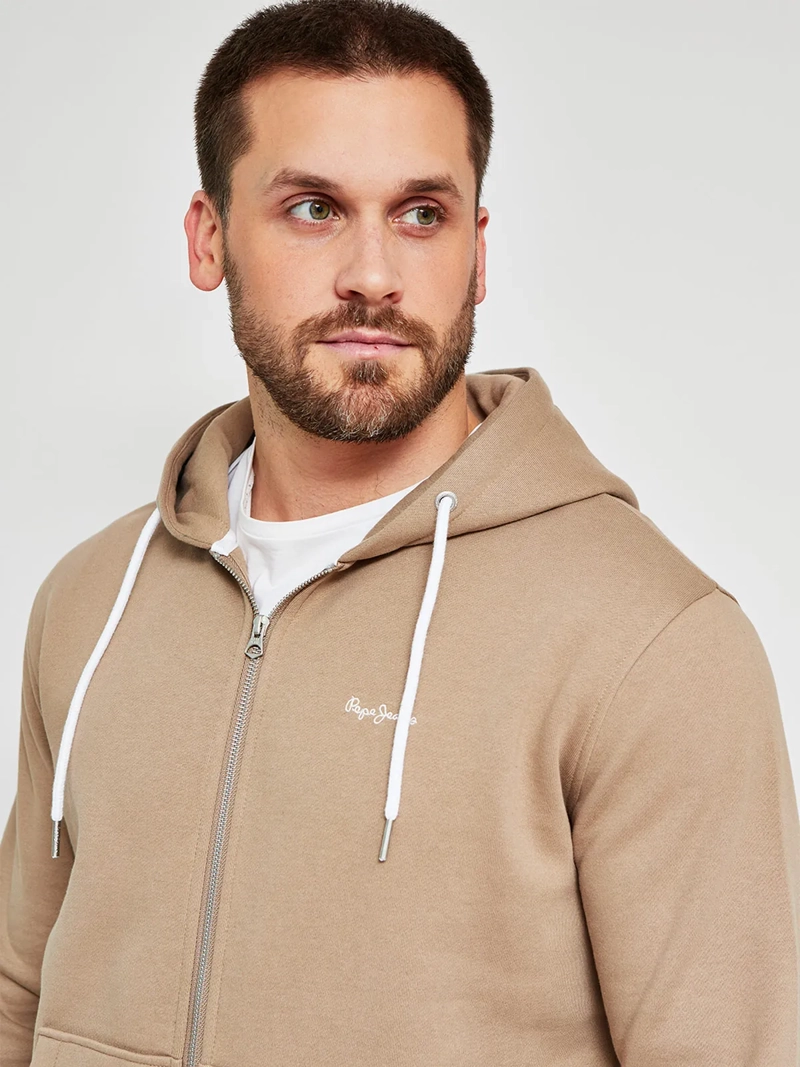 POLERÓN HOMBRE PEPE JEANS ALGODÓN BÁSICO CIERRE - 3