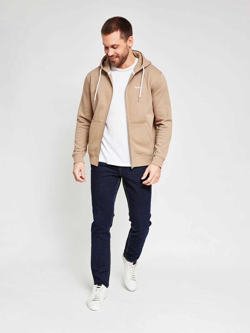 POLERÓN HOMBRE PEPE JEANS ALGODÓN BÁSICO CIERRE - 4