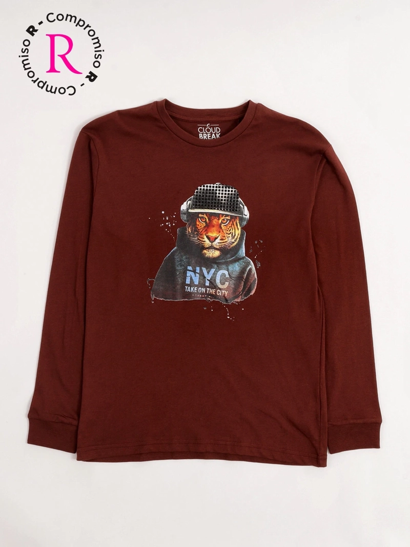 POLERA NIÑO CLOUDBREAK MANGA LARGA - 1