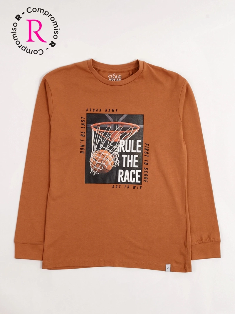 POLERA NIÑO CLOUDBREAK MANGA LARGA - 1