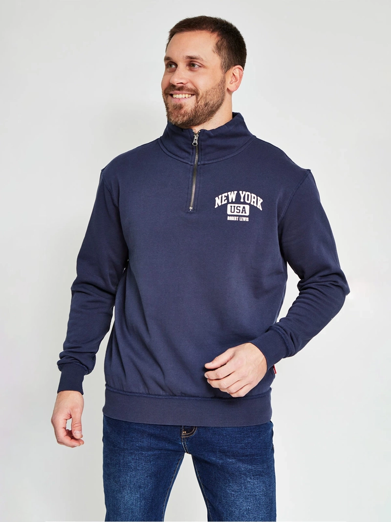 POLERÓN HOMBRE ROBERT LEWIS ALGODÓN CUELLO - 1