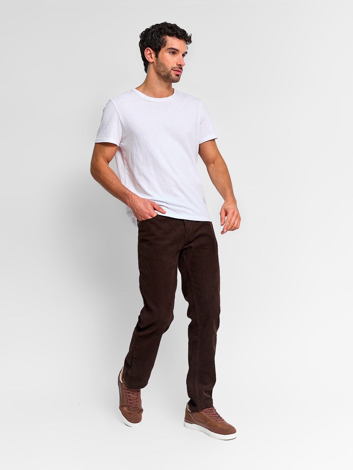 PANTALÓN HOMBRE KENNETH STEVENS ALGODÓN COTELÉ - 4