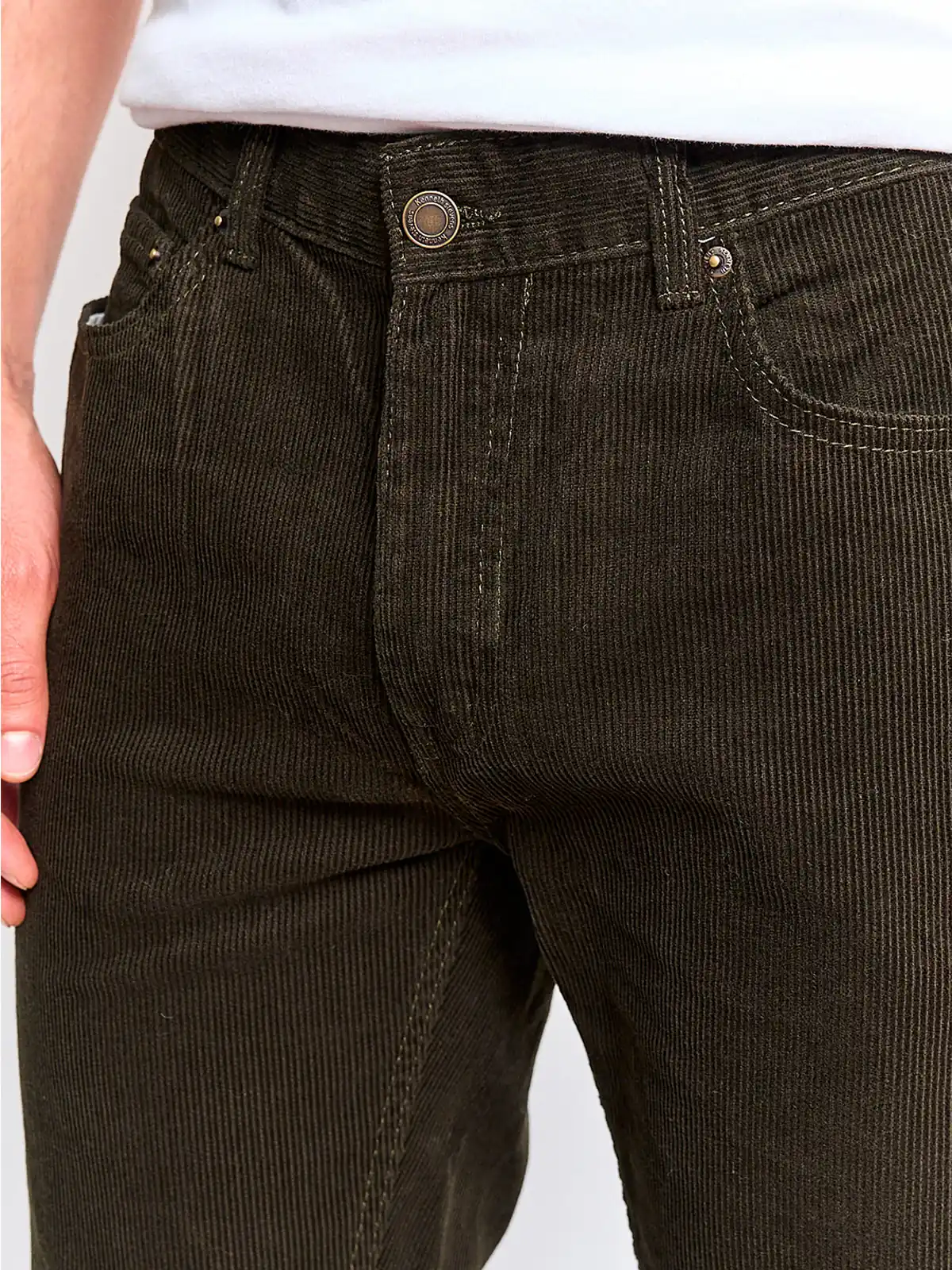 PANTALÓN HOMBRE KENNETH STEVENS ALGODÓN COTELÉ - 3