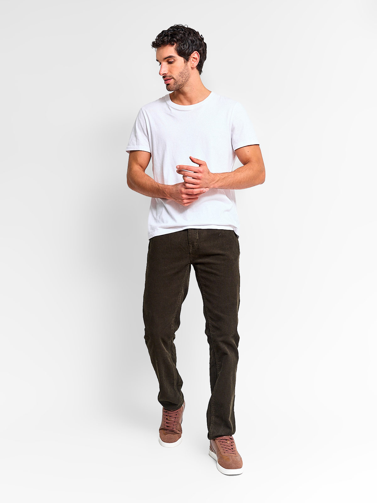 PANTALÓN HOMBRE KENNETH STEVENS ALGODÓN COTELÉ - 4