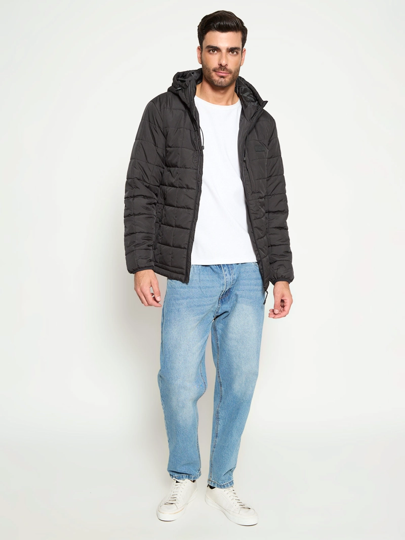 PARKA HOMBRE HALF CUADROS - 4