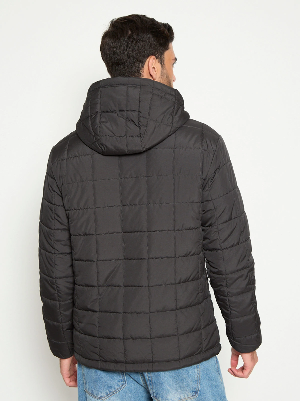 PARKA HOMBRE HALF CUADROS - 2