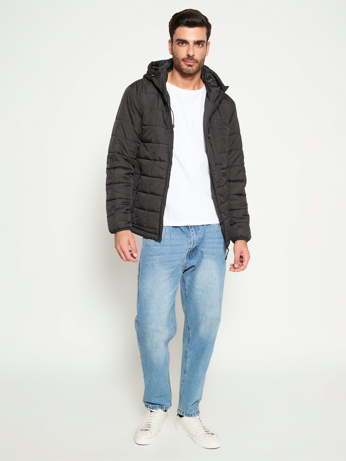 PARKA HOMBRE HALF CUADROS - 4