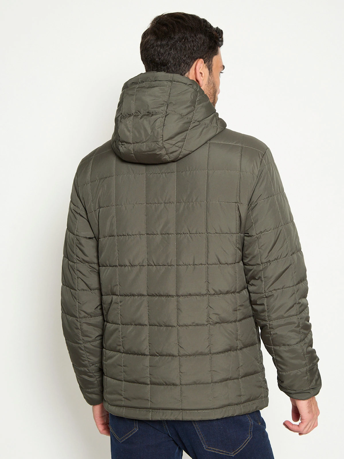PARKA HOMBRE HALF CUADROS - 2