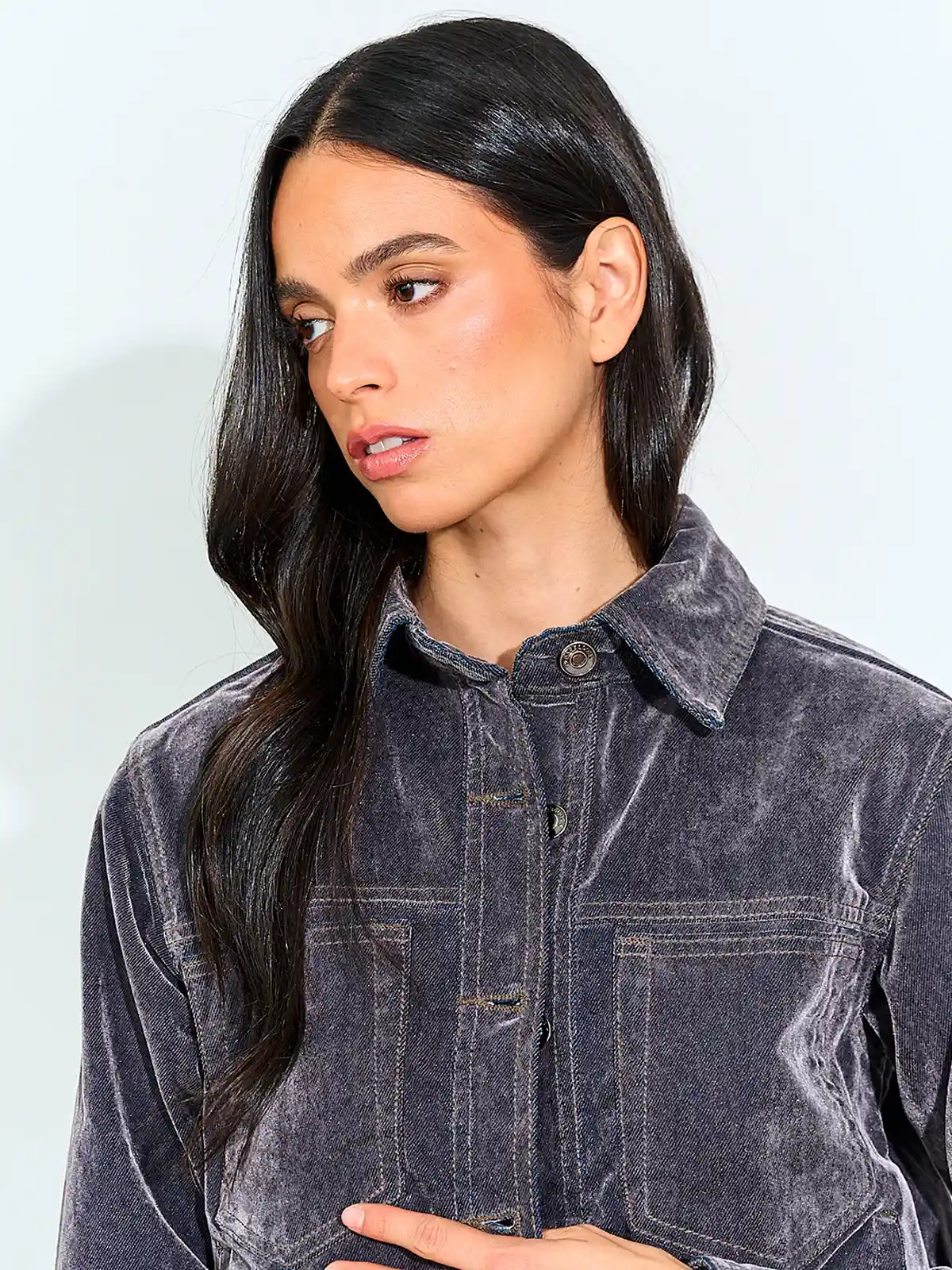 CHAQUETA MUJER BARBADOS ALGODÓN VELVET - 3