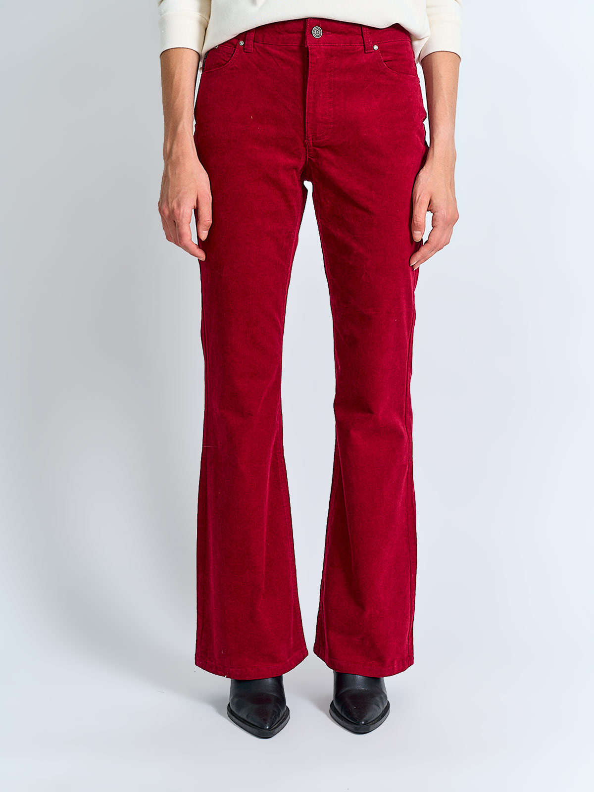 PANTALÓN MUJER PEPE JEANS ALGODÓN COTELÉ - 2