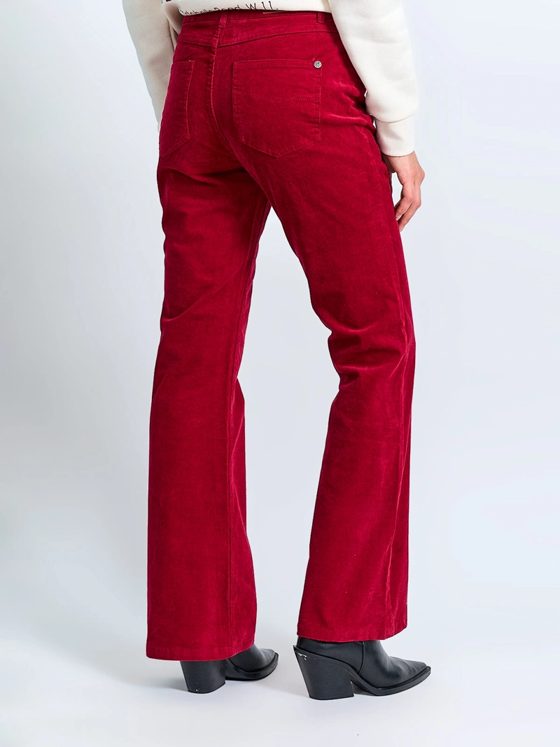 PANTALÓN MUJER PEPE JEANS ALGODÓN COTELÉ - 3