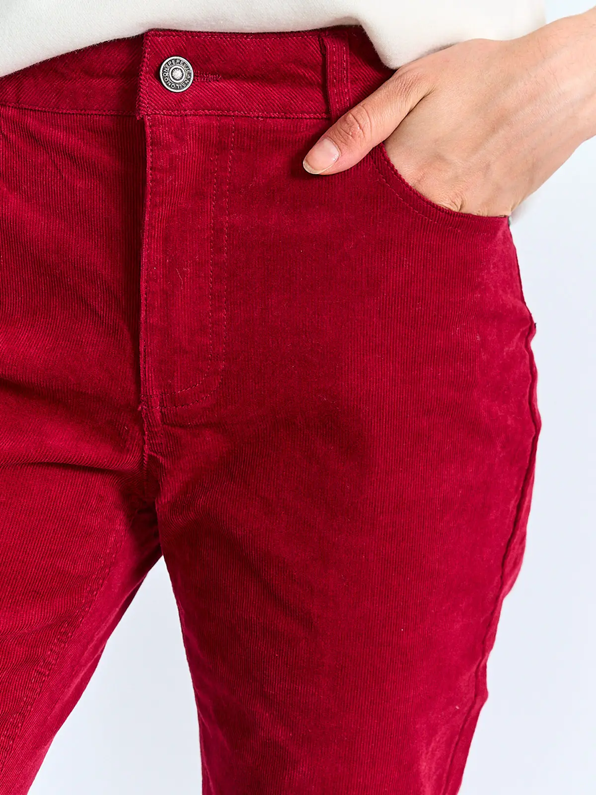 PANTALÓN MUJER PEPE JEANS ALGODÓN COTELÉ - 4
