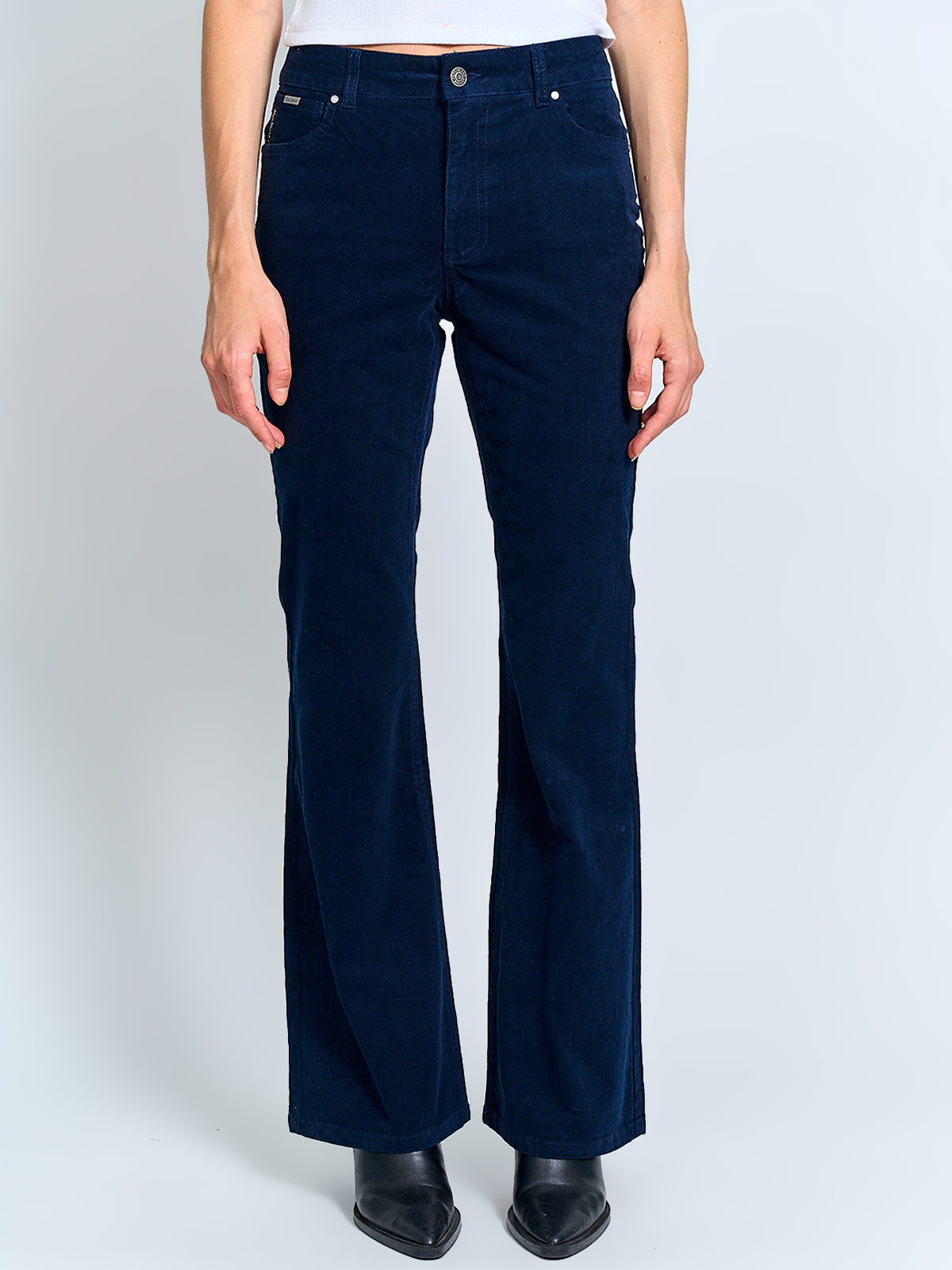PANTALÓN MUJER PEPE JEANS ALGODÓN COTELÉ - 2