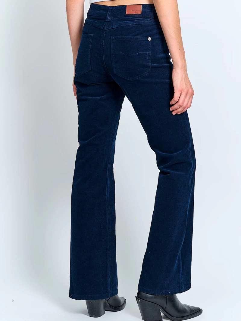 PANTALÓN MUJER PEPE JEANS ALGODÓN COTELÉ - 3