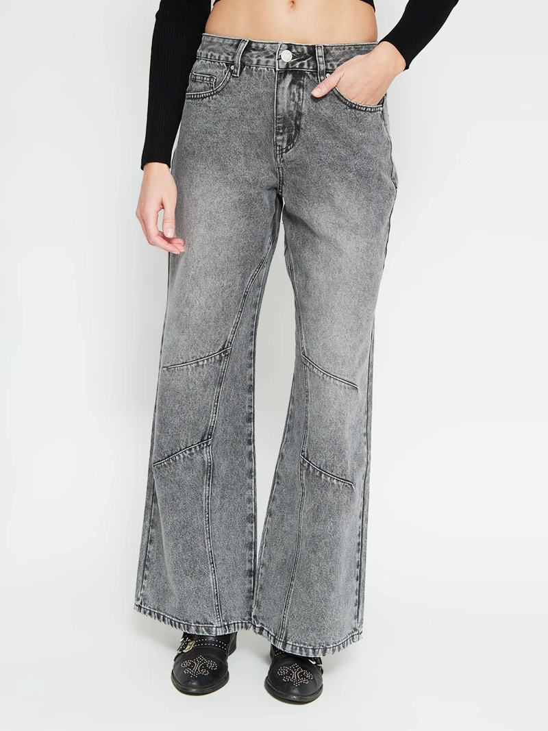 JEANS MUJER BARBADOS ALGODÓN PINZAS - 2