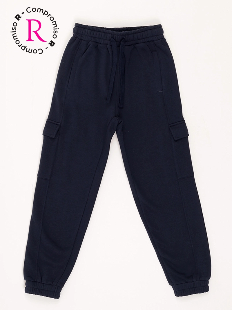 PANTALON BUZO NIÑO HARVEST LARGO - 1