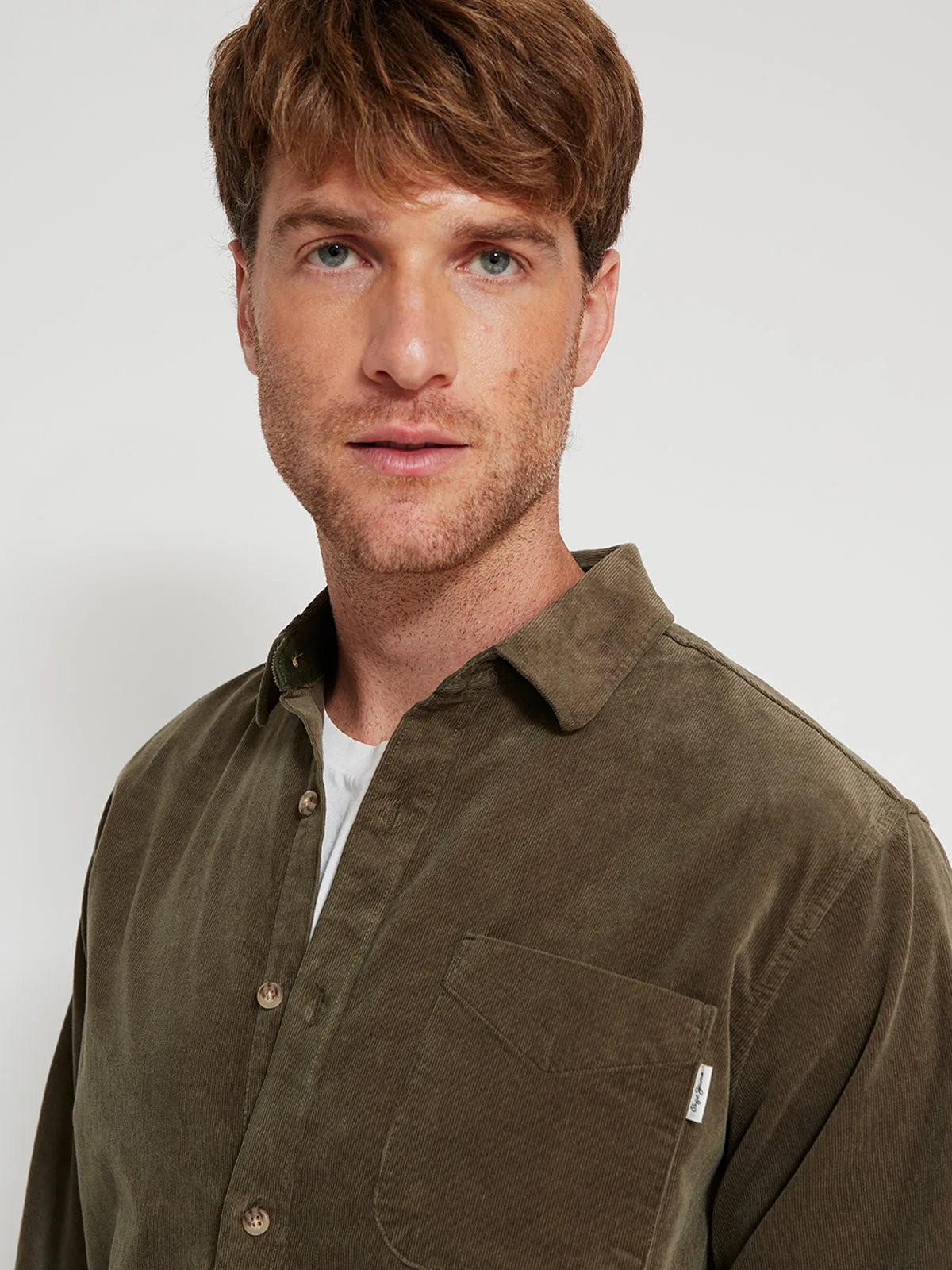 CAMISA HOMBRE PEPE JEANS ALGODÓN MANGA LARGA COTELÉ - 3