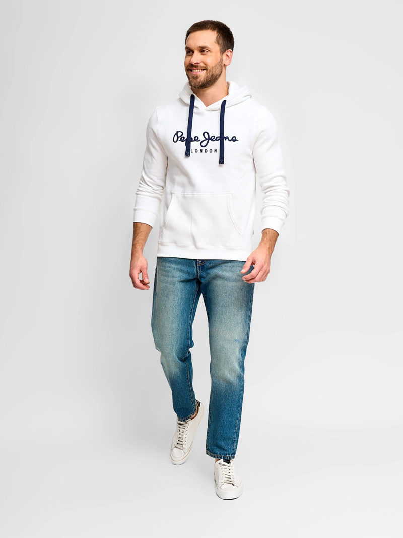 POLERÓN HOMBRE PEPE JEANS ALGODÓN BÁSICO CAPUCHA - 4