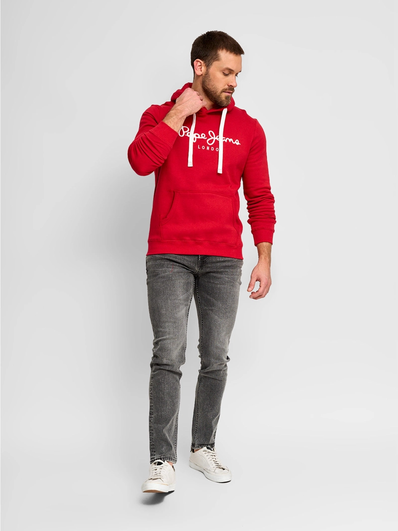 POLERÓN HOMBRE PEPE JEANS ALGODÓN BÁSICO CAPUCHA - 4