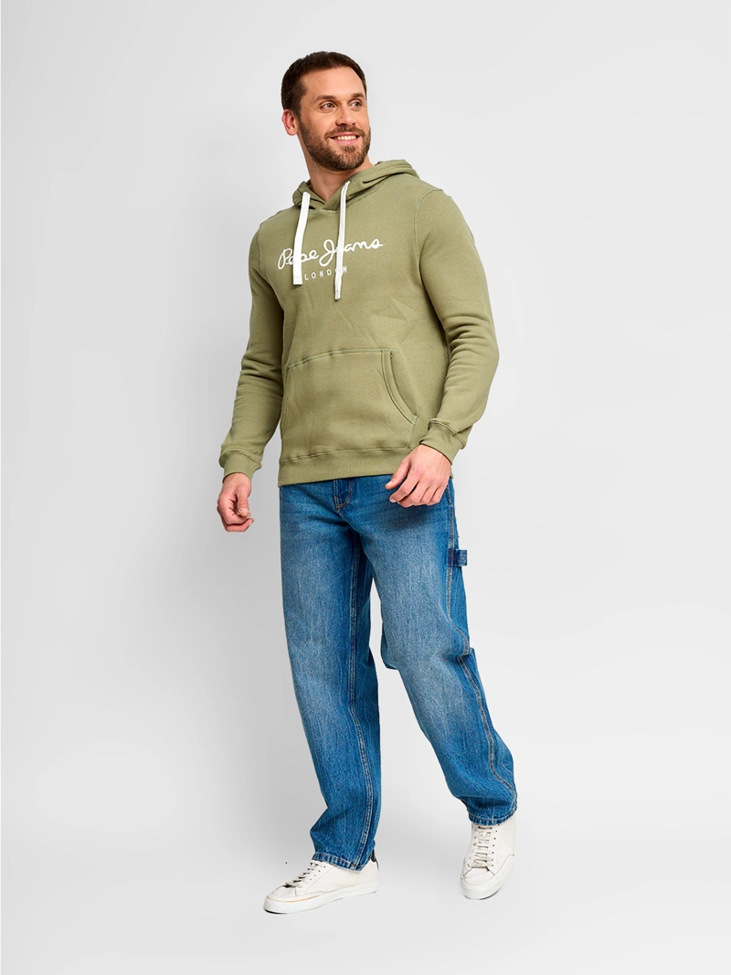 POLERÓN HOMBRE PEPE JEANS ALGODÓN BÁSICO CAPUCHA - 4