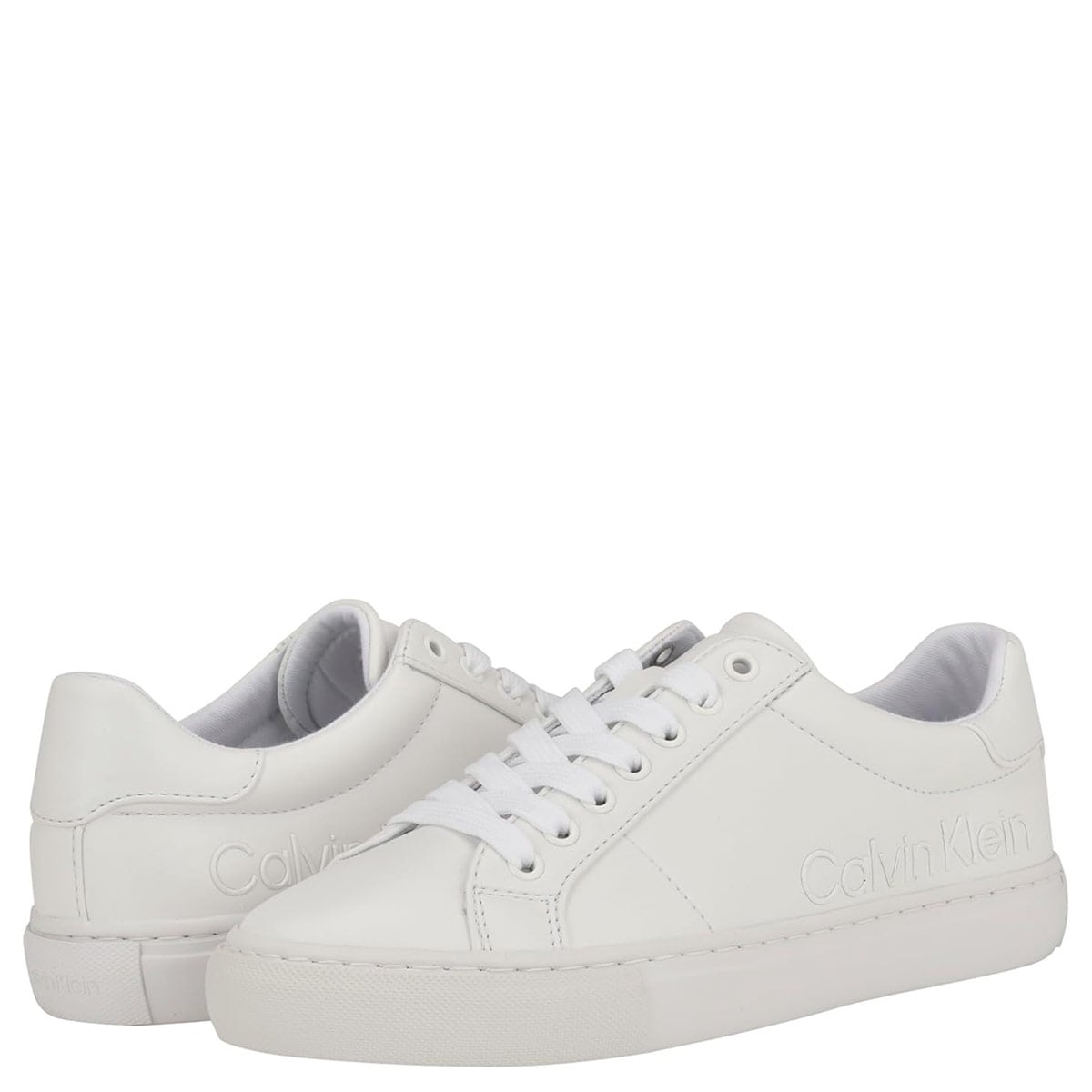 ZAPATILLAS MUJER CALVIN KLEIN CASUALES BLANCO KCCAMZY140  - 2