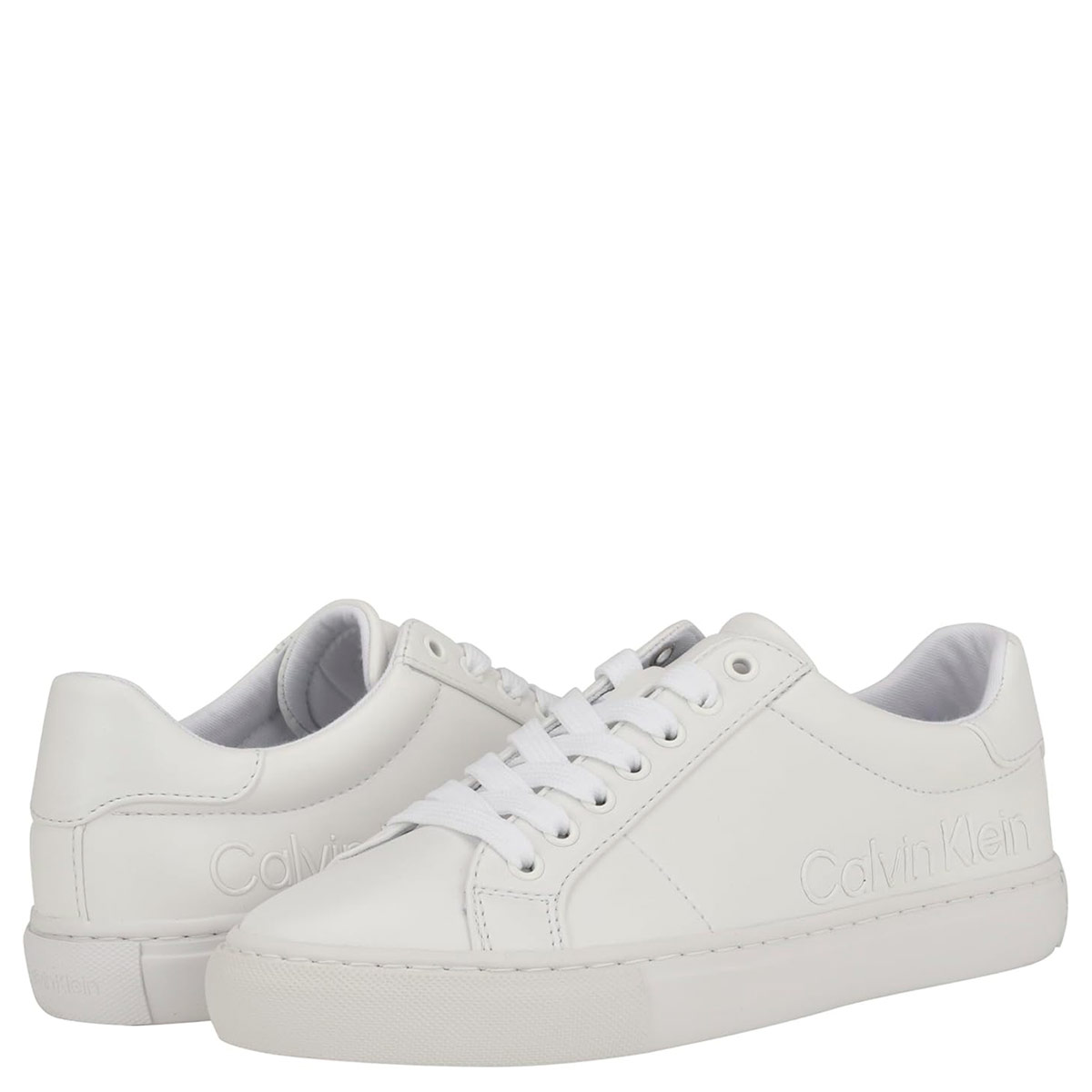 ZAPATILLAS MUJER CALVIN KLEIN CASUALES BLANCO KCCAMZY140  - 2