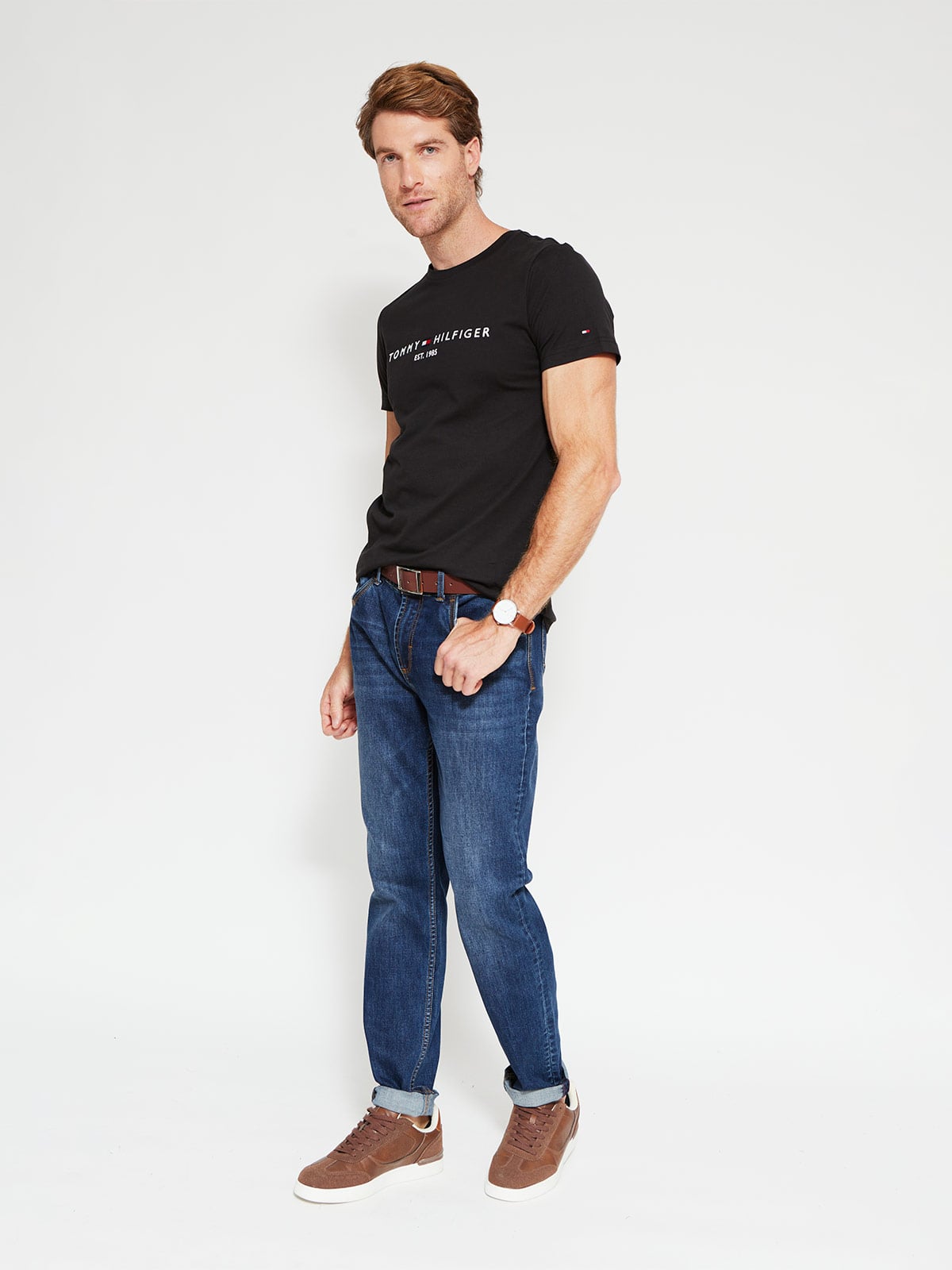 POLERA HOMBRE TOMMY HILFIGER ALGODÓN MANGA CORTA - 4