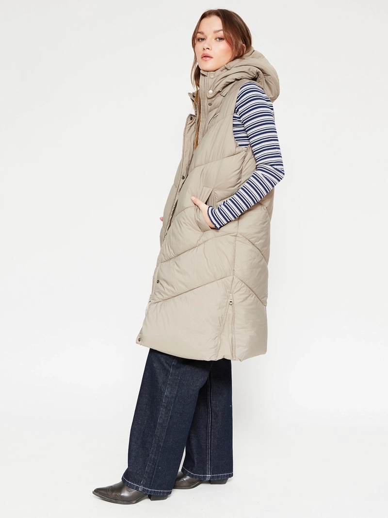 PARKA MUJER PEPE JEANS SIN MANGAS - 4