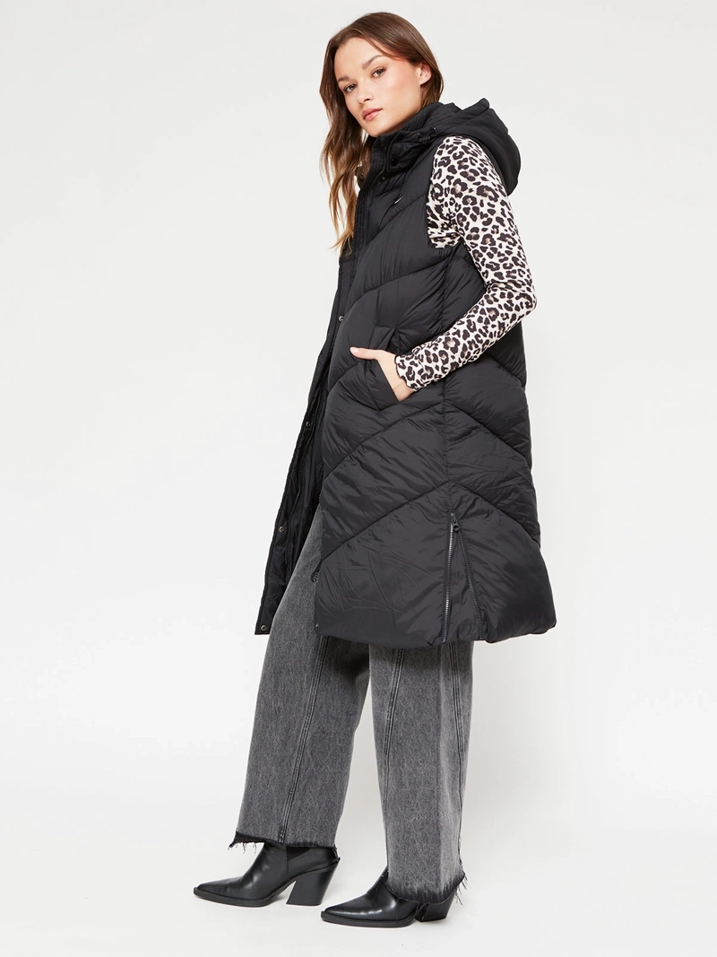 PARKA MUJER PEPE JEANS SIN MANGAS - 4
