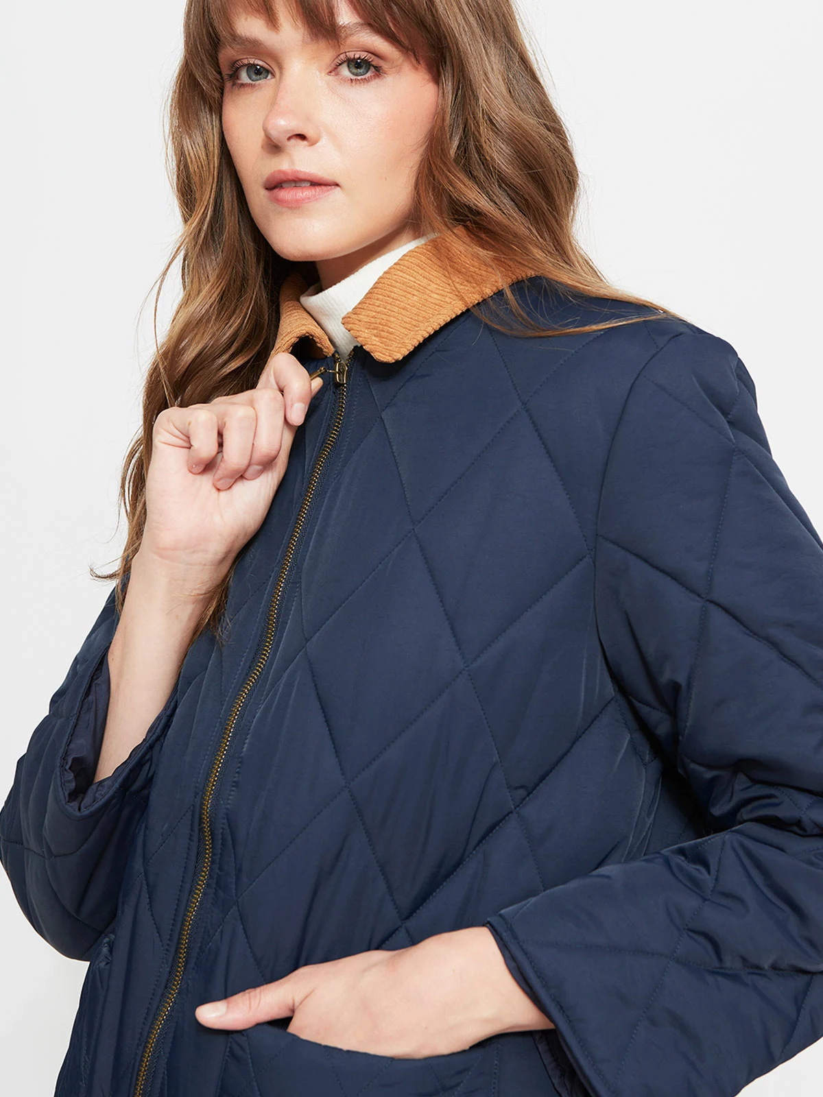PARKA MUJER AZIZ LARGA QUILTED - 3