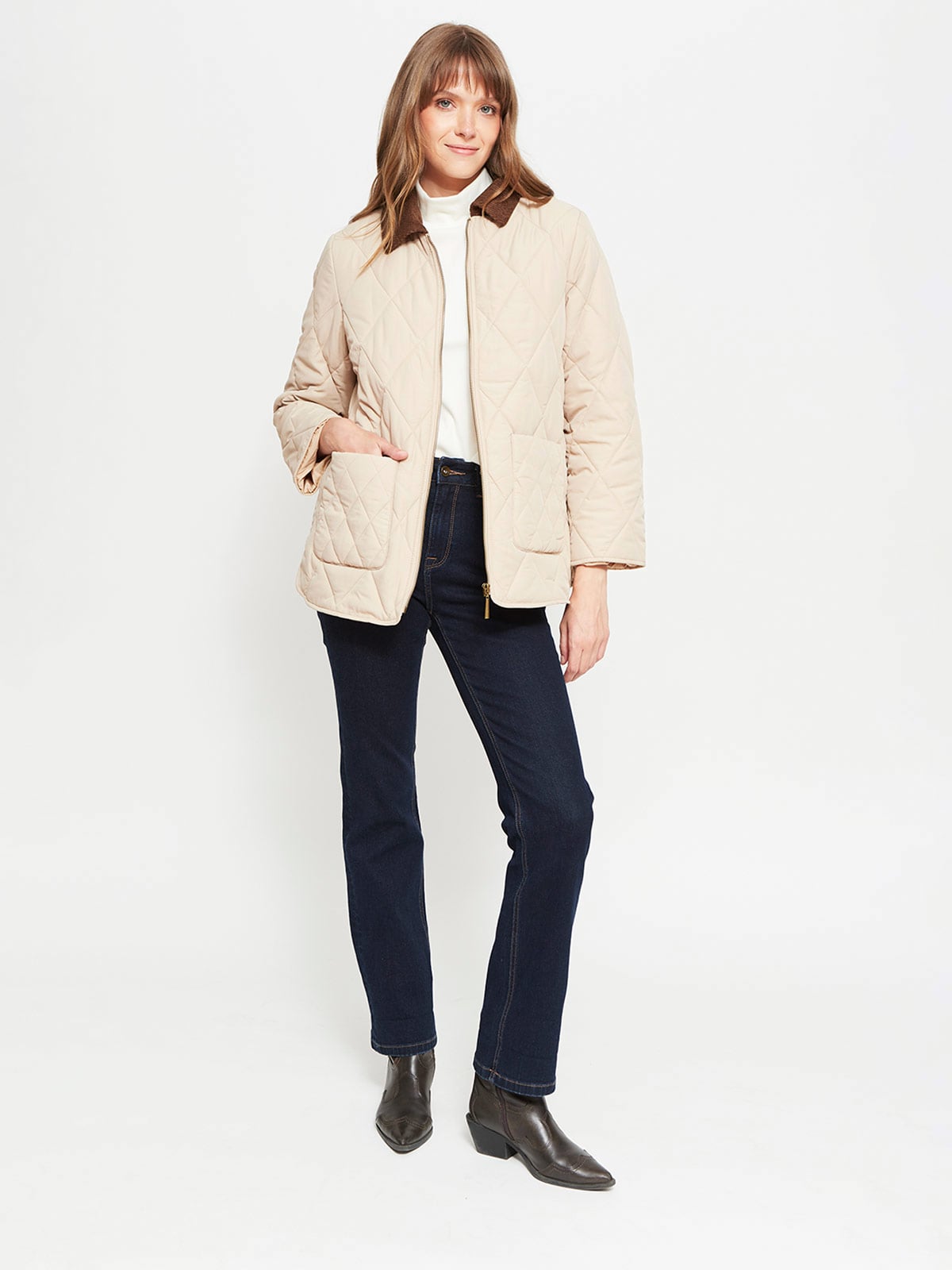PARKA MUJER AZIZ LARGA QUILTED - 4