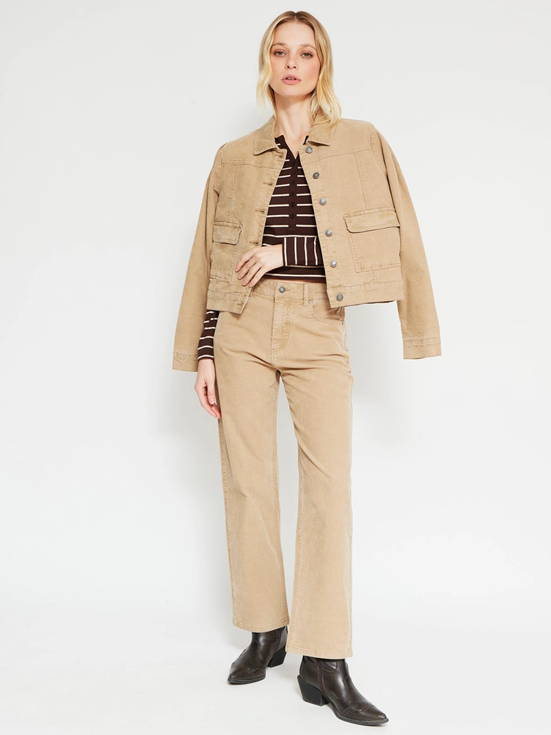 CHAQUETA MUJER PEPE JEANS ALGODÓN COTELÉ - 4