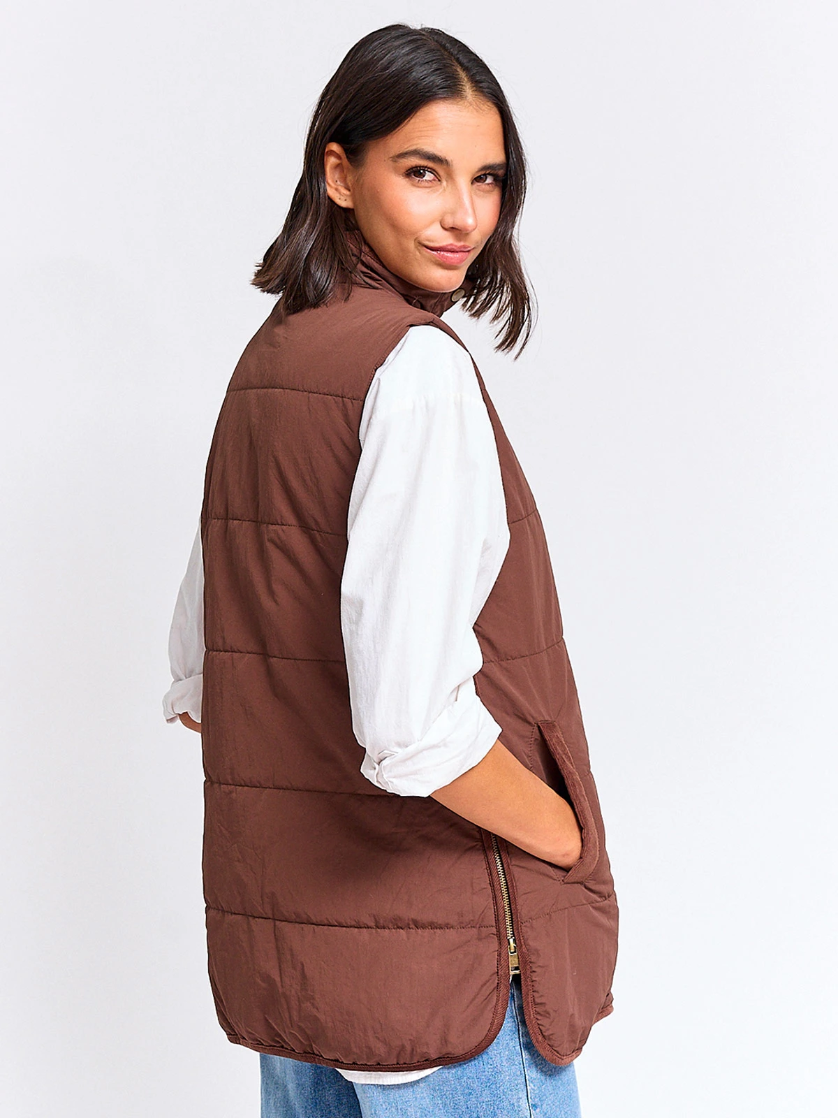 PARKA MUJER AZIZ SIN MANGAS - 2