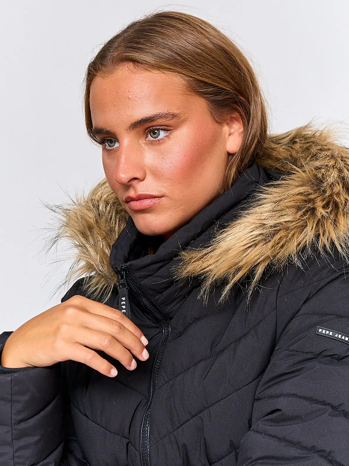 PARKA MUJER PEPE JEANS LARGA - 3