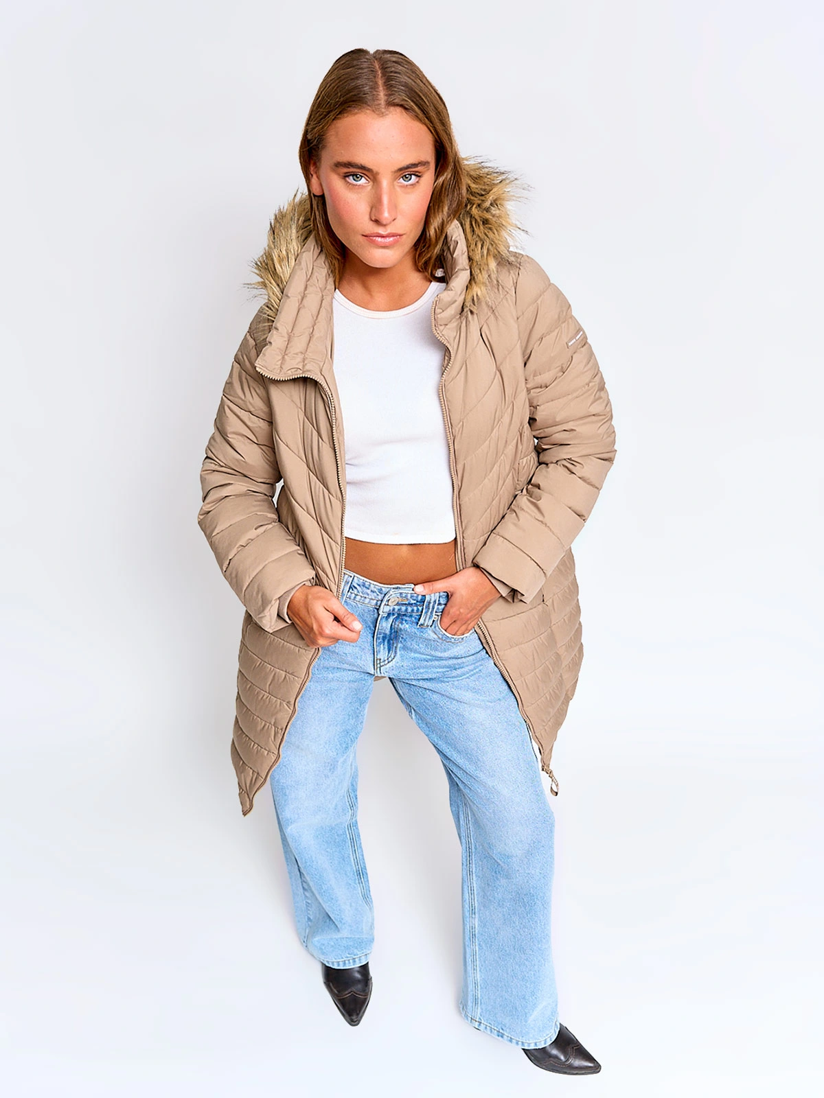 PARKA MUJER PEPE JEANS LARGA - 4