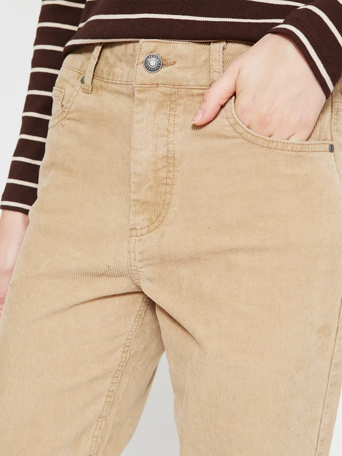PANTALÓN MUJER PEPE JEANS ALGODÓN COTELÉ - 4